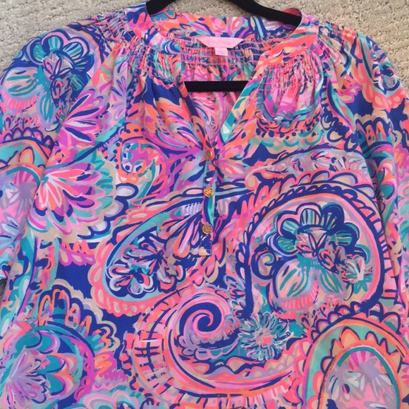 Lilly Pulitzer Blouse - Picture 2 of 5